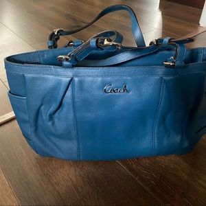 Coach purse - blue
